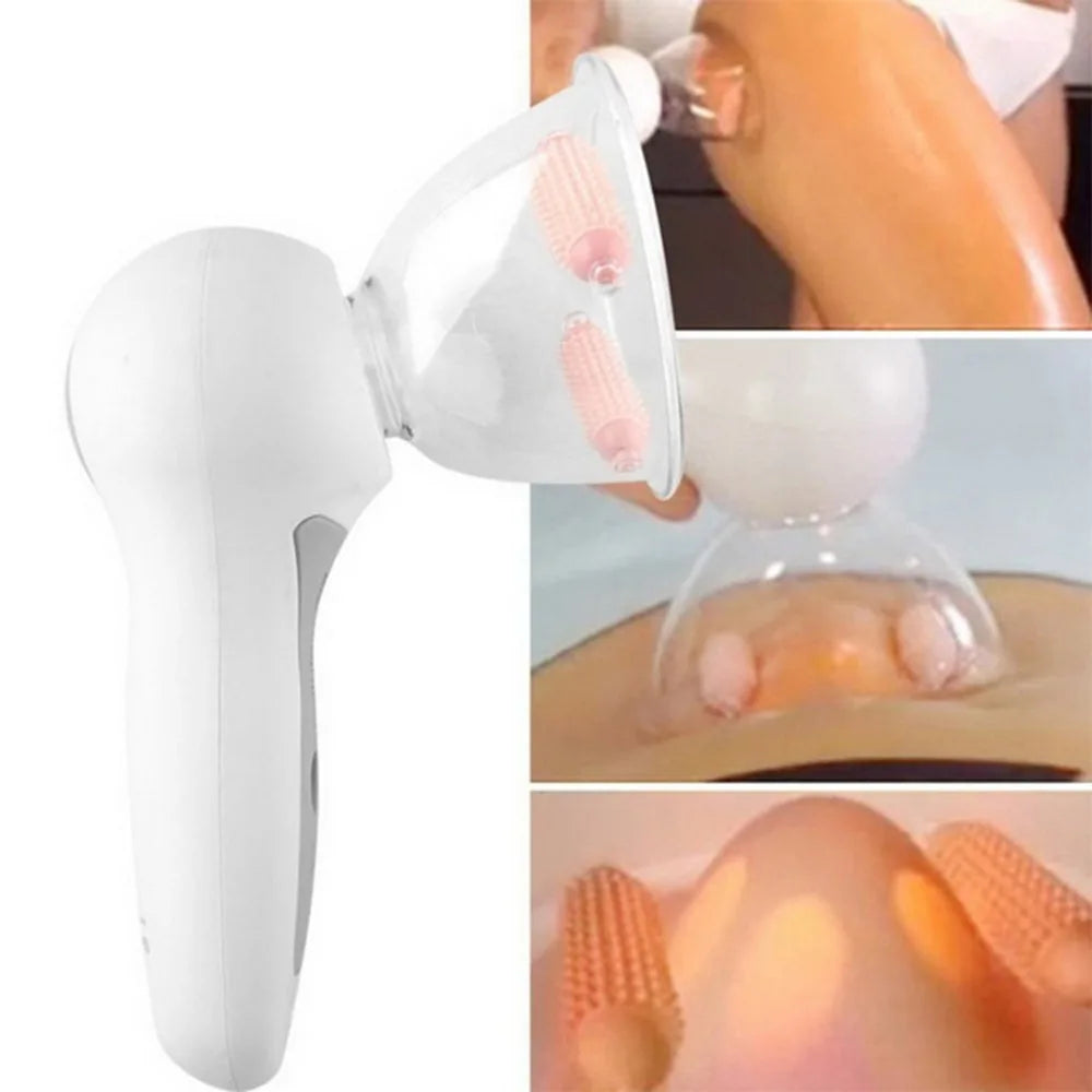 Cellulös kropp Djupmassage Vakuumburkar Anti-celluliter massager Terapibehandling Celluliter sugkopp