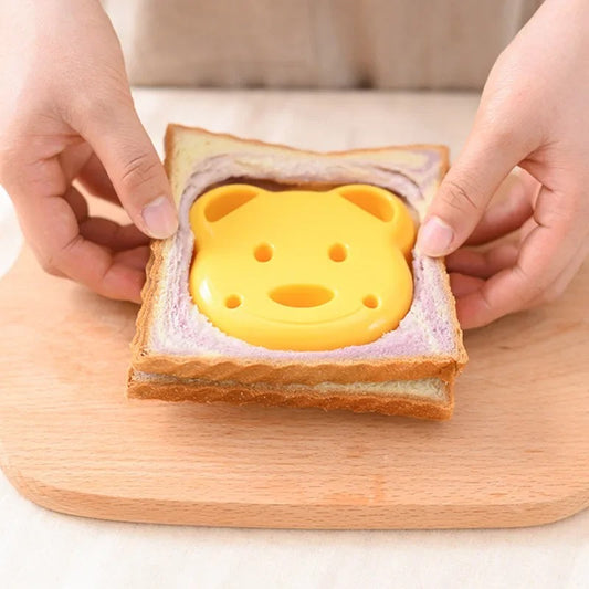 DIY Björnform för roliga smörgåsar