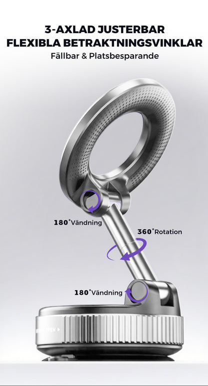 Telefonhållare med vakuumadsorption för bil