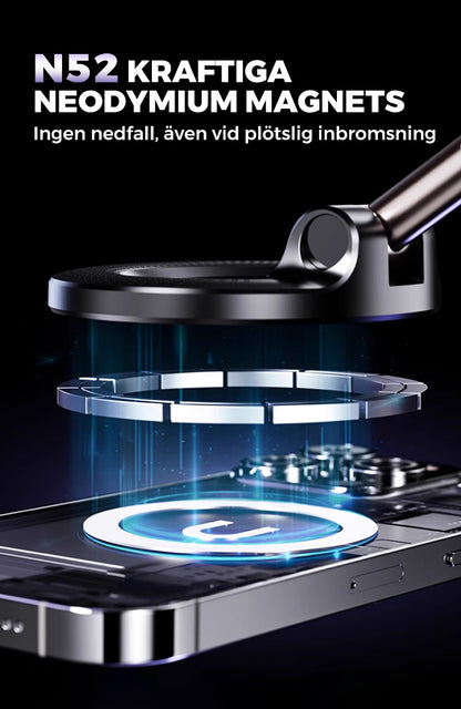 Telefonhållare med vakuumadsorption för bil