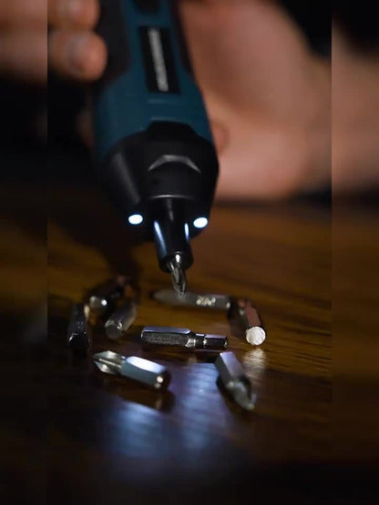 3,6V litiumbatteri sladdlös skruvmejsel Sladdlös elektrisk skruvmejselsats Elskruvmejsel 4 momentinställningar