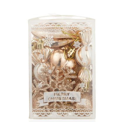 Set med julkulor 6cmSet jul tillbehör