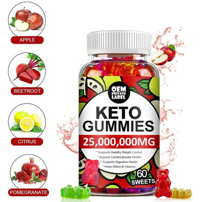 Ketogen äppelcidervinäger gummibjörn gummies vitamin gummies