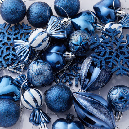 Set med julkulor 6cmSet jul tillbehör