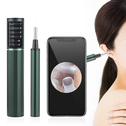 WiFi endoskop 3,9 mm synligt öronsked Luminous Ear Speculum HD öronplockarsticka