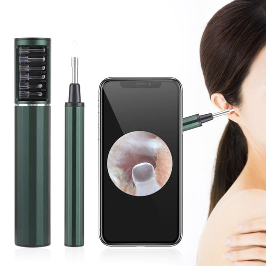 WiFi endoskop 3,9 mm synligt öronsked Luminous Ear Speculum HD öronplockarsticka