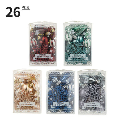 Set med julkulor 6cmSet jul tillbehör