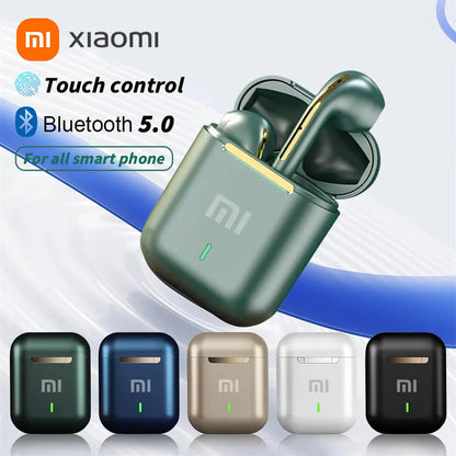 Xiaomi J18 trådlös hörlur HiFI In-ear Stereo med mikrofon Bluetooth Touch Vattentät brusreducerande.